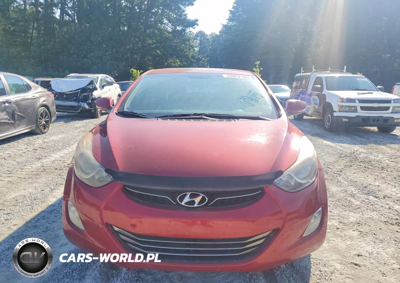2012 Hyundai Elantra Limited VIN:KMHDH4AE1CU271217 - 5