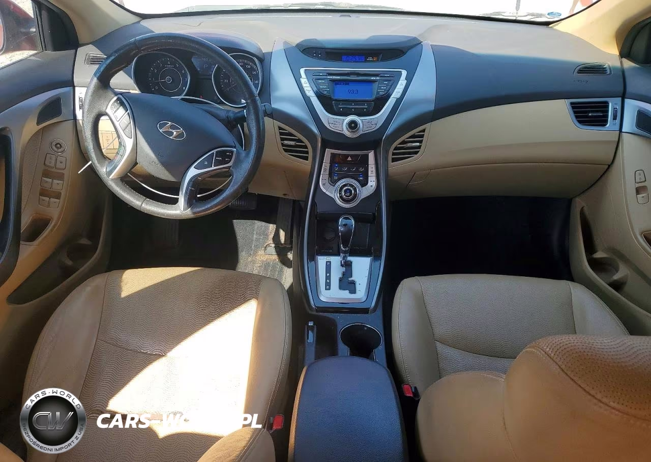 2012 Hyundai Elantra Limited VIN:KMHDH4AE1CU271217 - 8