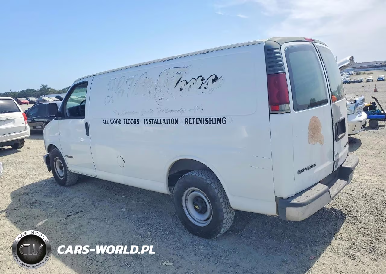 2001 Chevrolet Express G2500 VIN:1GCFG25W311140778 - 2