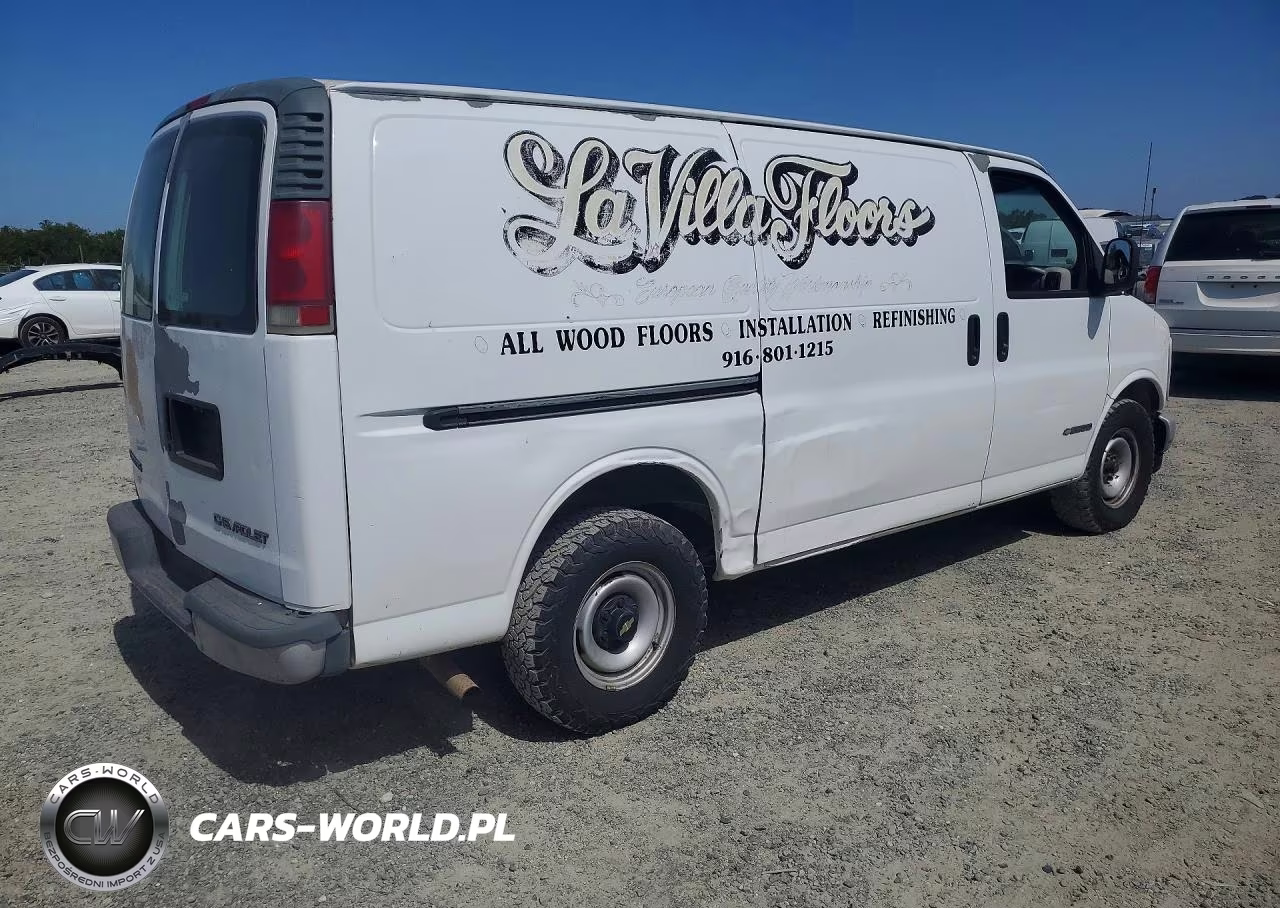 2001 Chevrolet Express G2500 VIN:1GCFG25W311140778 - 3