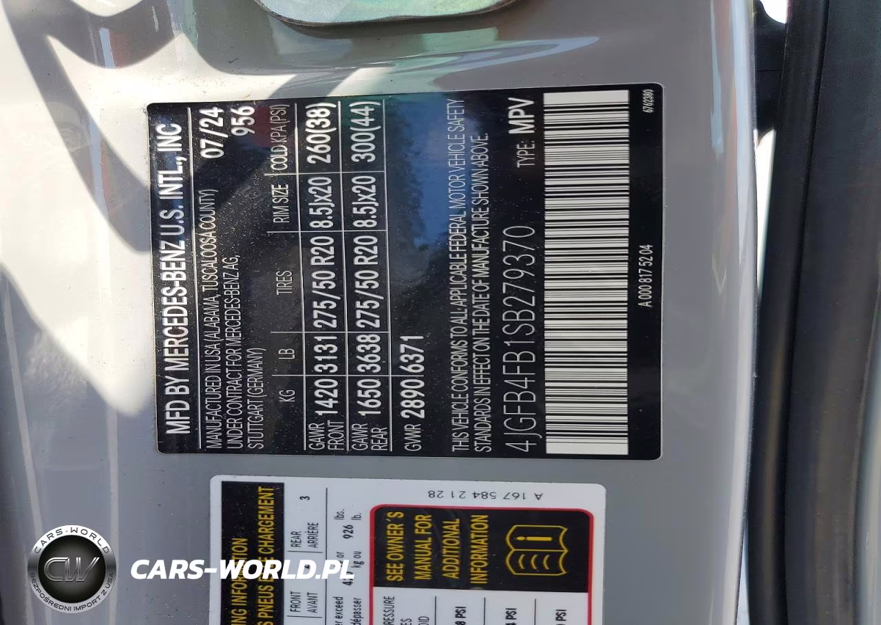 2025 Mercedes-Benz Gle 350 4Matic VIN:4JGFB4FB1SB279370 - 14