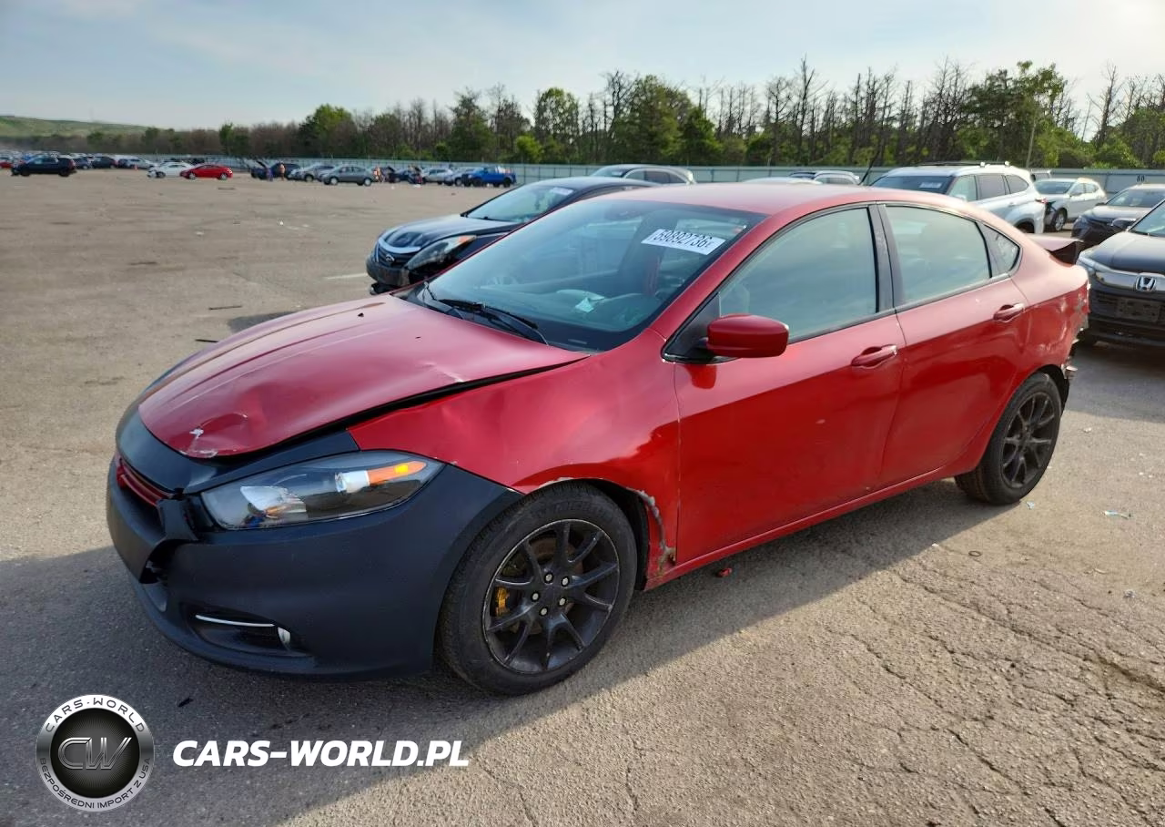 2013 Dodge Dart Sxt VIN:1C3CDFBA6DD268080 - 1