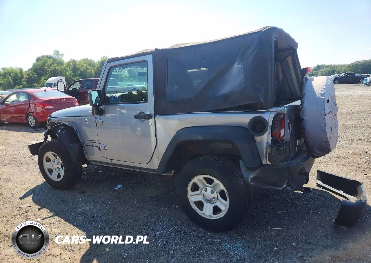 2016 Jeep Wrangler Sport VIN:1C4AJWAG6GL158447 - 2