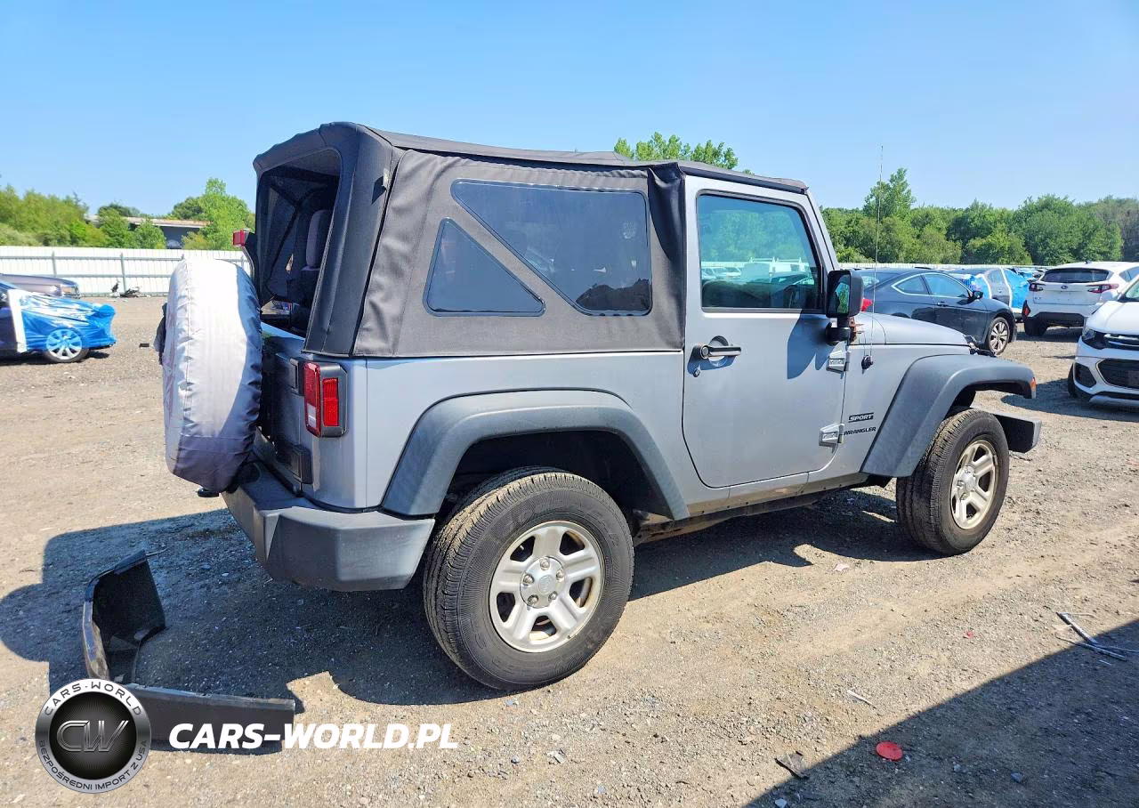 2016 Jeep Wrangler Sport VIN:1C4AJWAG6GL158447 - 3