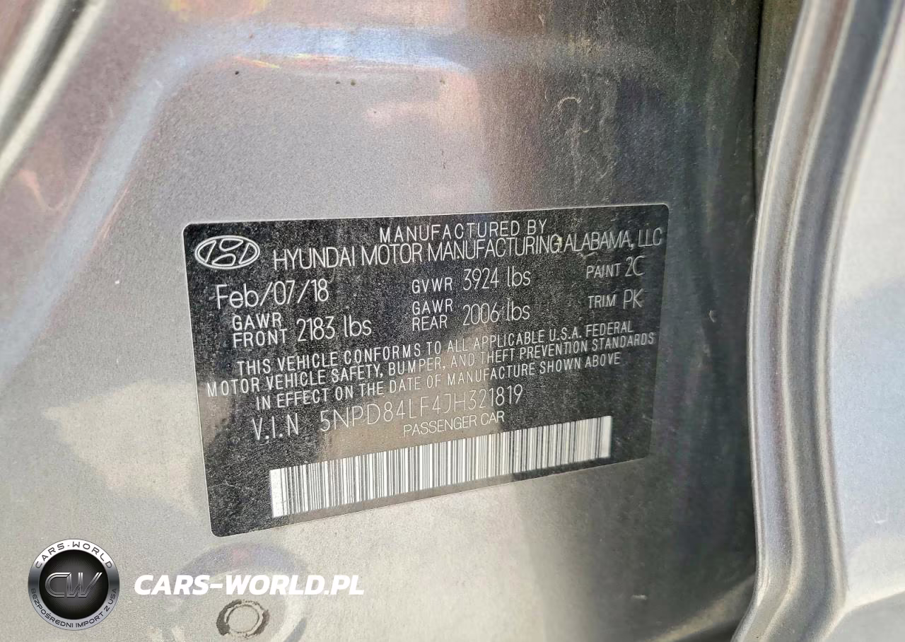 2018 Hyundai Elantra Value Edition VIN:5NPD84LF4JH321819 - 12
