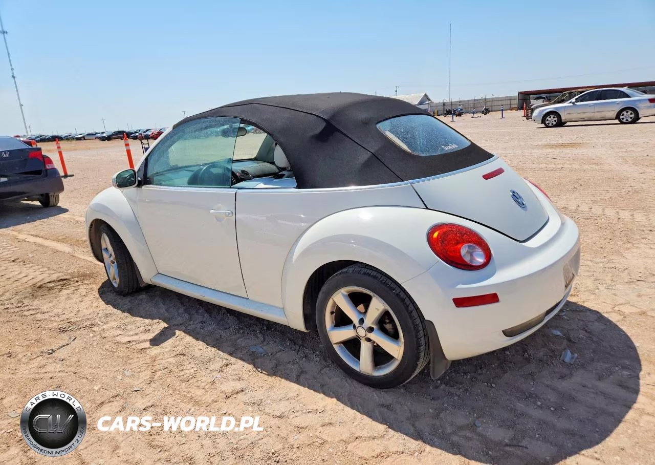 2007 Volkswagen New Beetle Triple White VIN:3VWFF31Y07M416777 - 2
