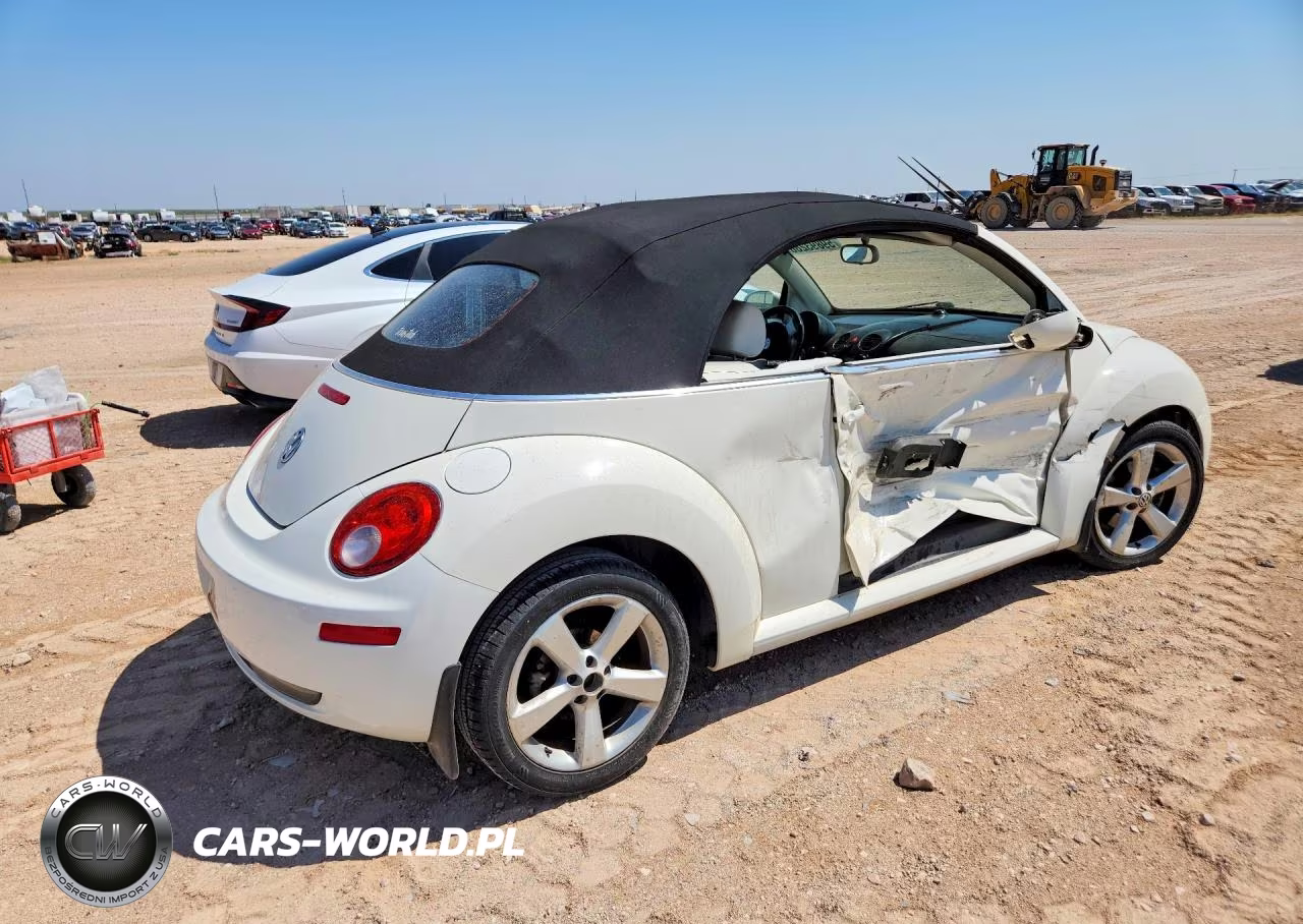2007 Volkswagen New Beetle Triple White VIN:3VWFF31Y07M416777 - 3