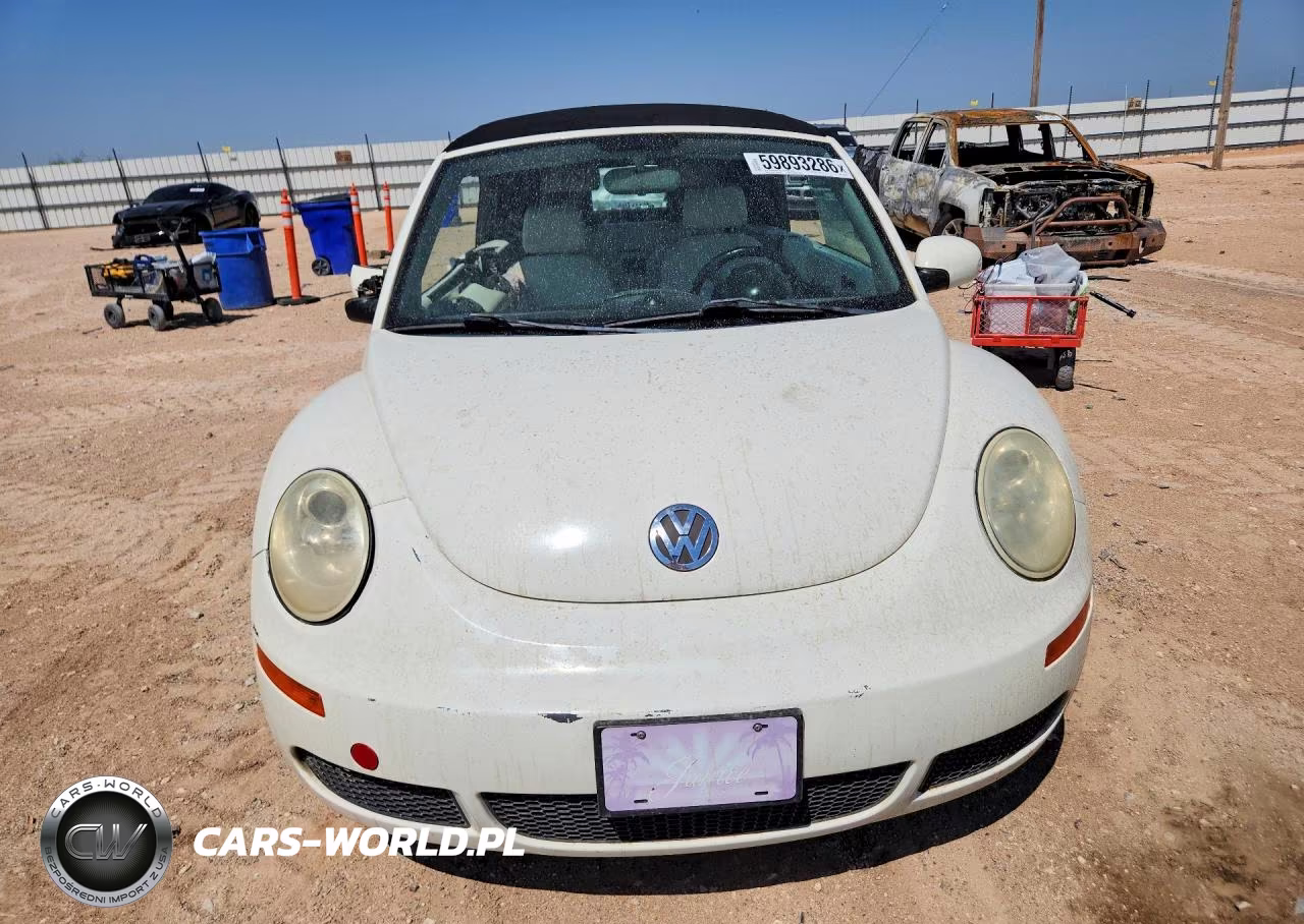 2007 Volkswagen New Beetle Triple White VIN:3VWFF31Y07M416777 - 5