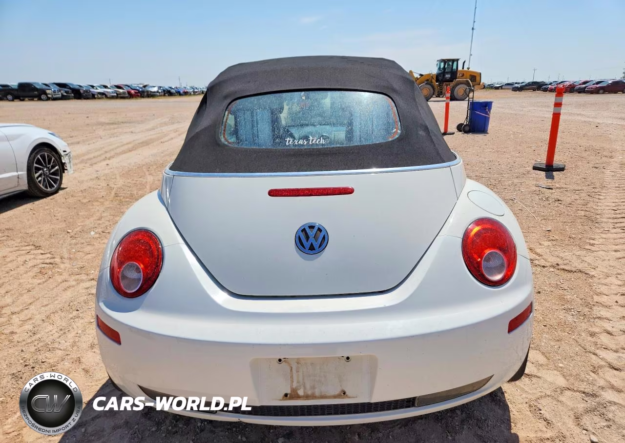 2007 Volkswagen New Beetle Triple White VIN:3VWFF31Y07M416777 - 6