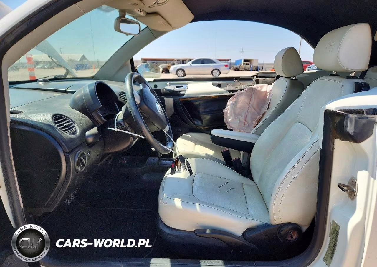 2007 Volkswagen New Beetle Triple White VIN:3VWFF31Y07M416777 - 7