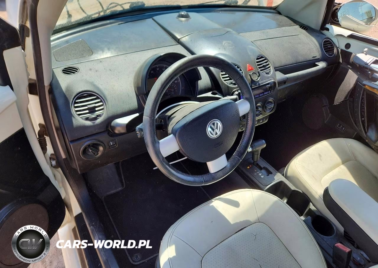 2007 Volkswagen New Beetle Triple White VIN:3VWFF31Y07M416777 - 8