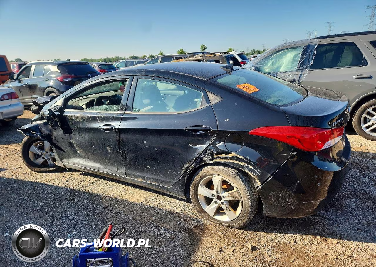 2013 Hyundai Elantra Gls VIN:KMHDH4AE7DU005802 - 2