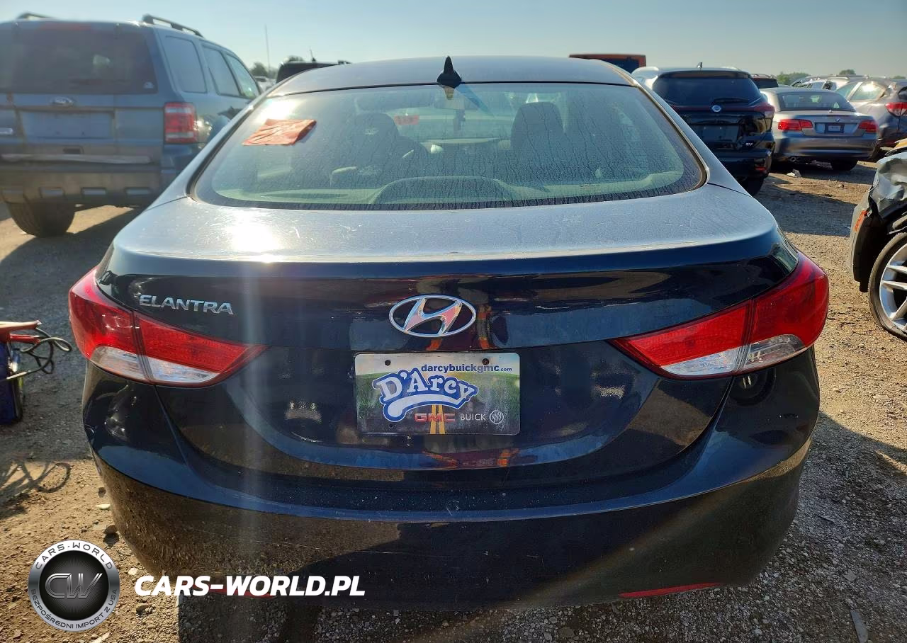 2013 Hyundai Elantra Gls VIN:KMHDH4AE7DU005802 - 6