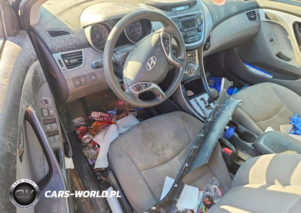2013 Hyundai Elantra Gls VIN:KMHDH4AE7DU005802 - 8