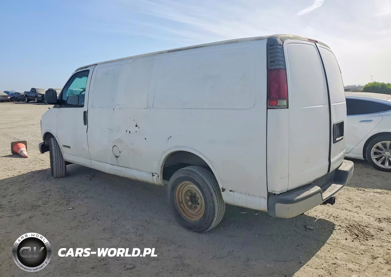 2002 Chevrolet Express G2500 VIN:1GCGG25R721178126 - 2