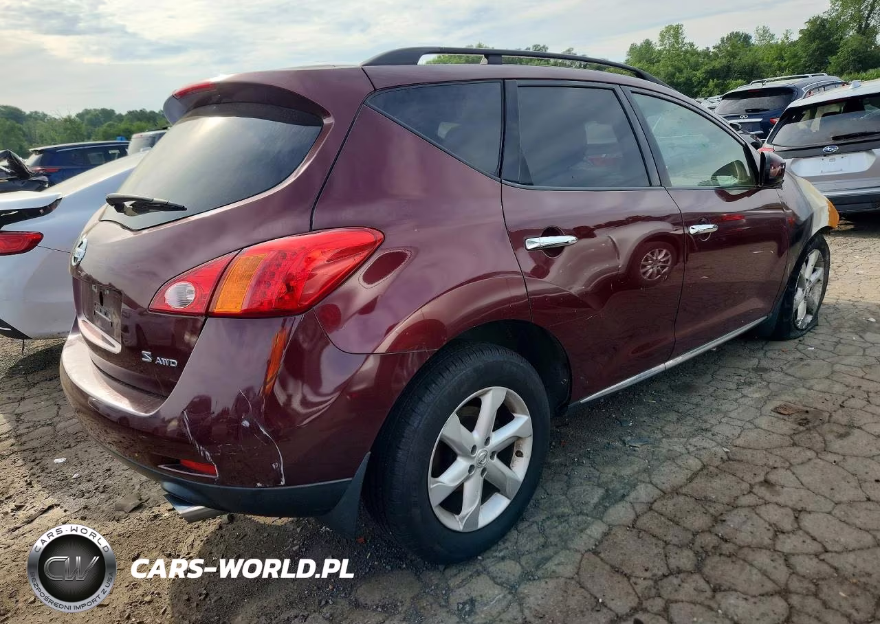 2009 Nissan Murano S-Sl-Le VIN:JN8AZ18W69W107979 - 3