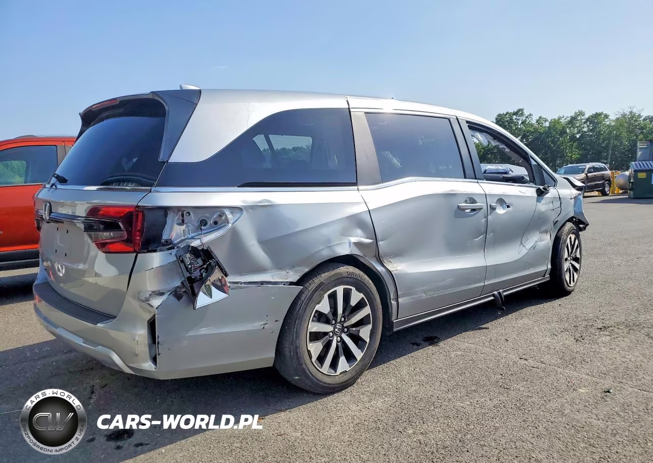 2025 Honda Odyssey Exl VIN:5FNRL6H65SB078272 - 3