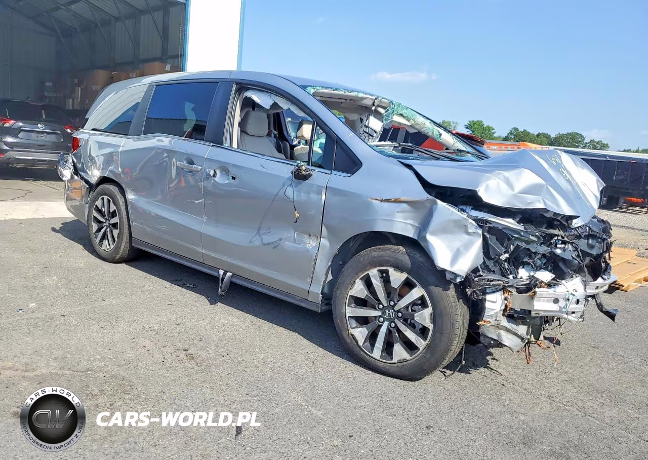 2025 Honda Odyssey Exl VIN:5FNRL6H65SB078272 - 4