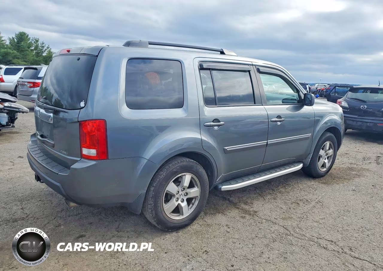 2010 Honda Pilot Ex VIN:5FNYF4H48AB018586 - 3