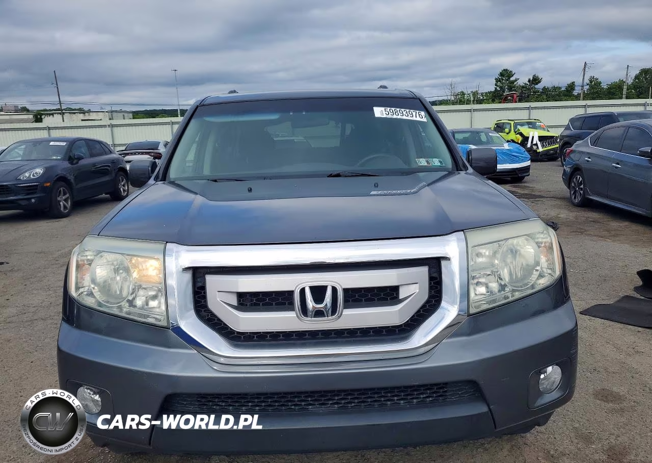 2010 Honda Pilot Ex VIN:5FNYF4H48AB018586 - 5