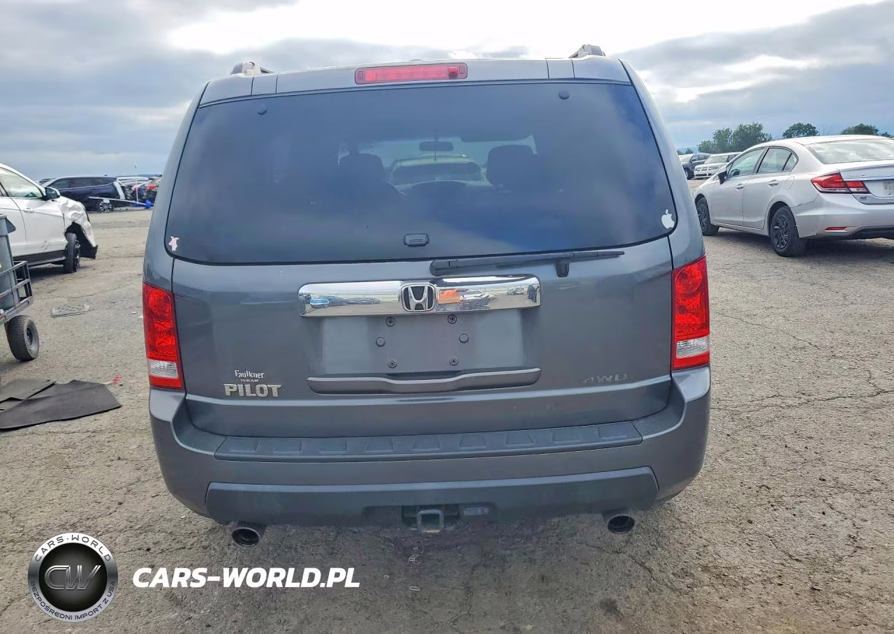 2010 Honda Pilot Ex VIN:5FNYF4H48AB018586 - 6