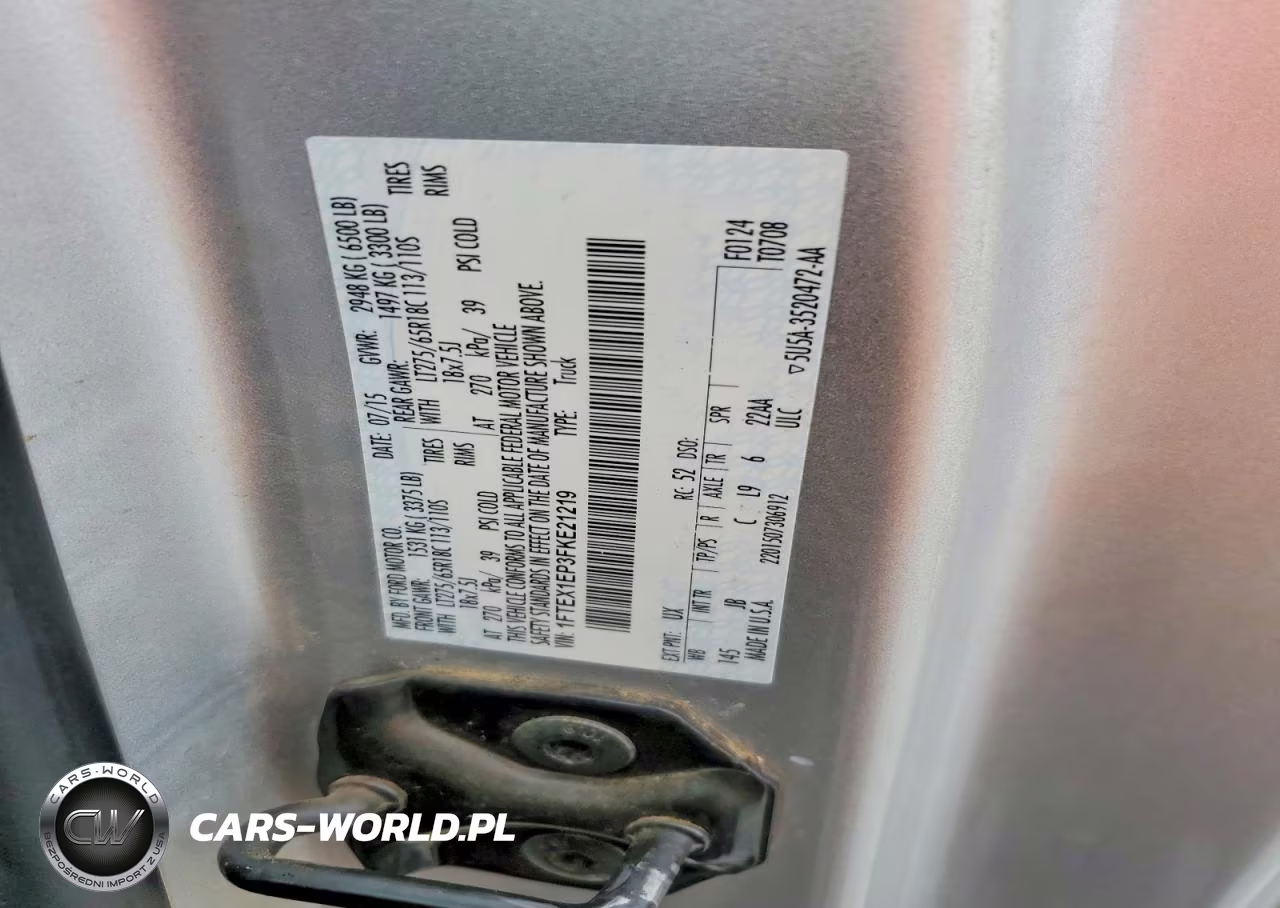 2015 Ford F150 Super Cab VIN:1FTEX1EP3FKE21219 - 12