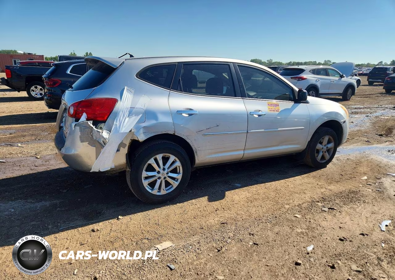 2010 Nissan Rogue S VIN:JN8AS5MV9AW114020 - 3