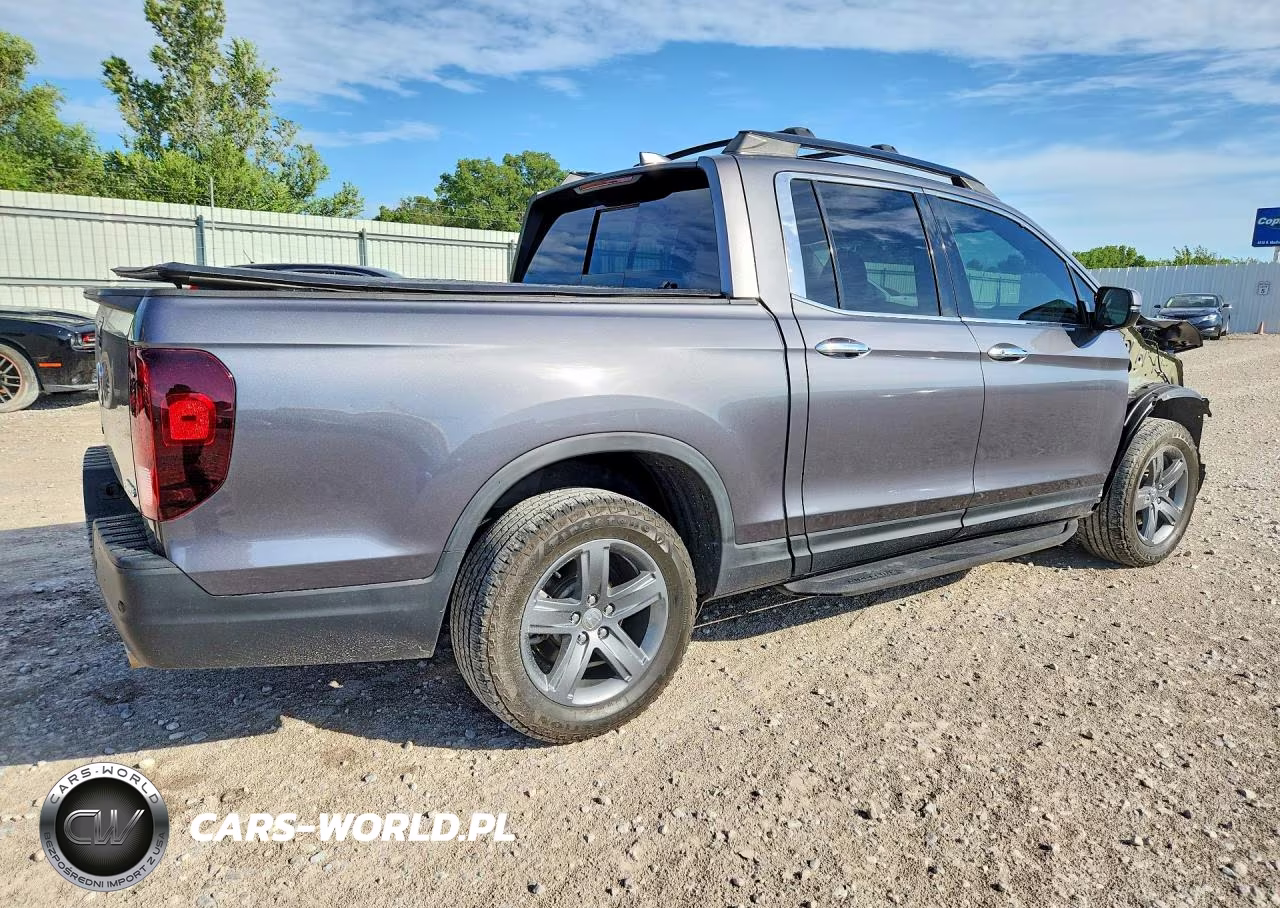 2023 Honda Ridgeline Rtl-E VIN:5FPYK3F76PB015642 - 3