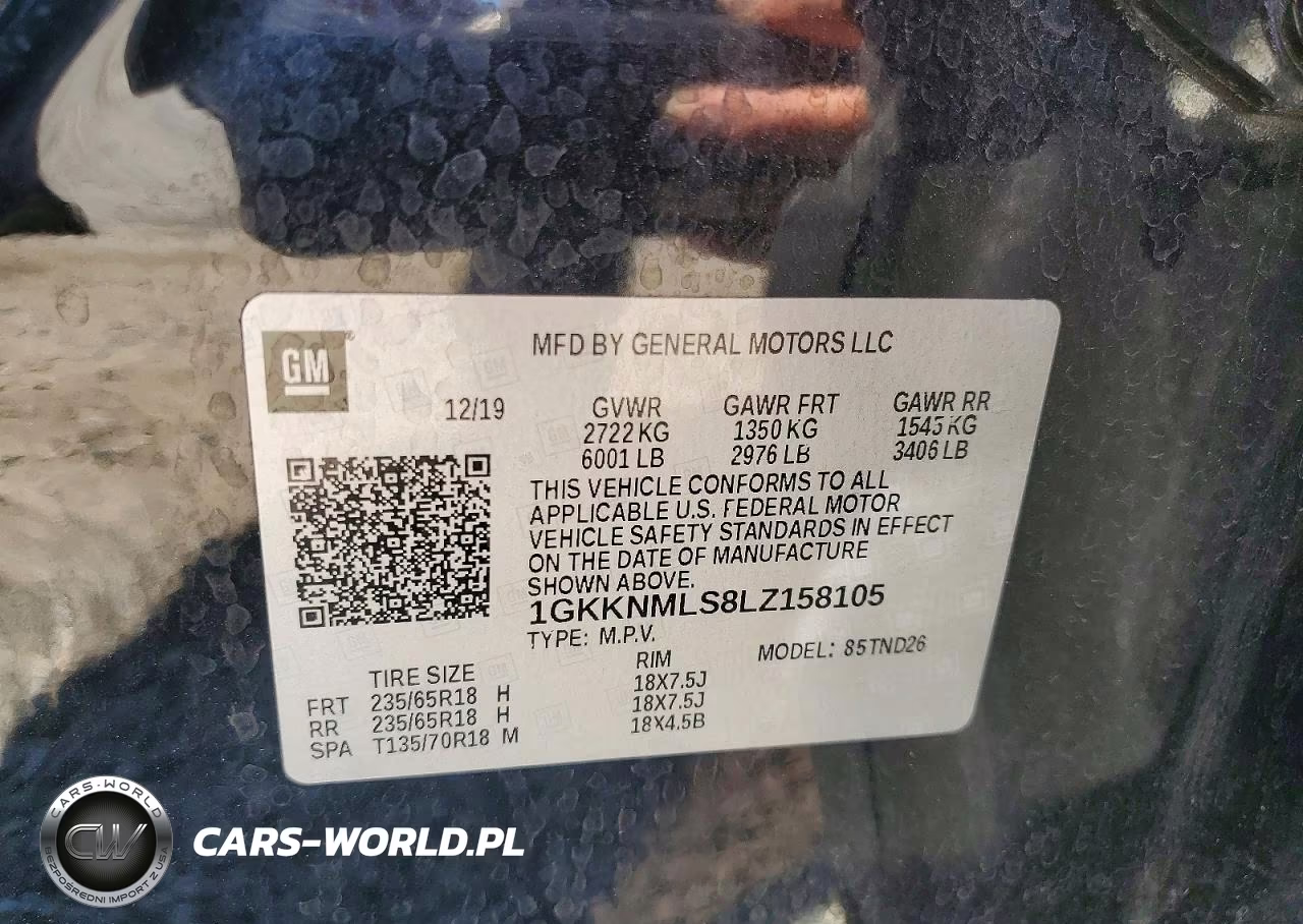2020 GMC Acadia Slt VIN:1GKKNMLS8LZ158105 - 13