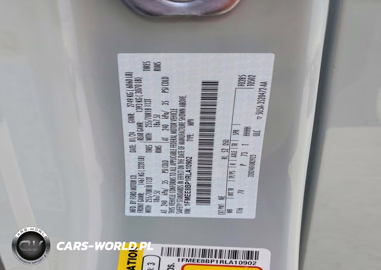 2024 Ford Bronco Outer Banks VIN:1FMEE8BP1RLA10902 - 12