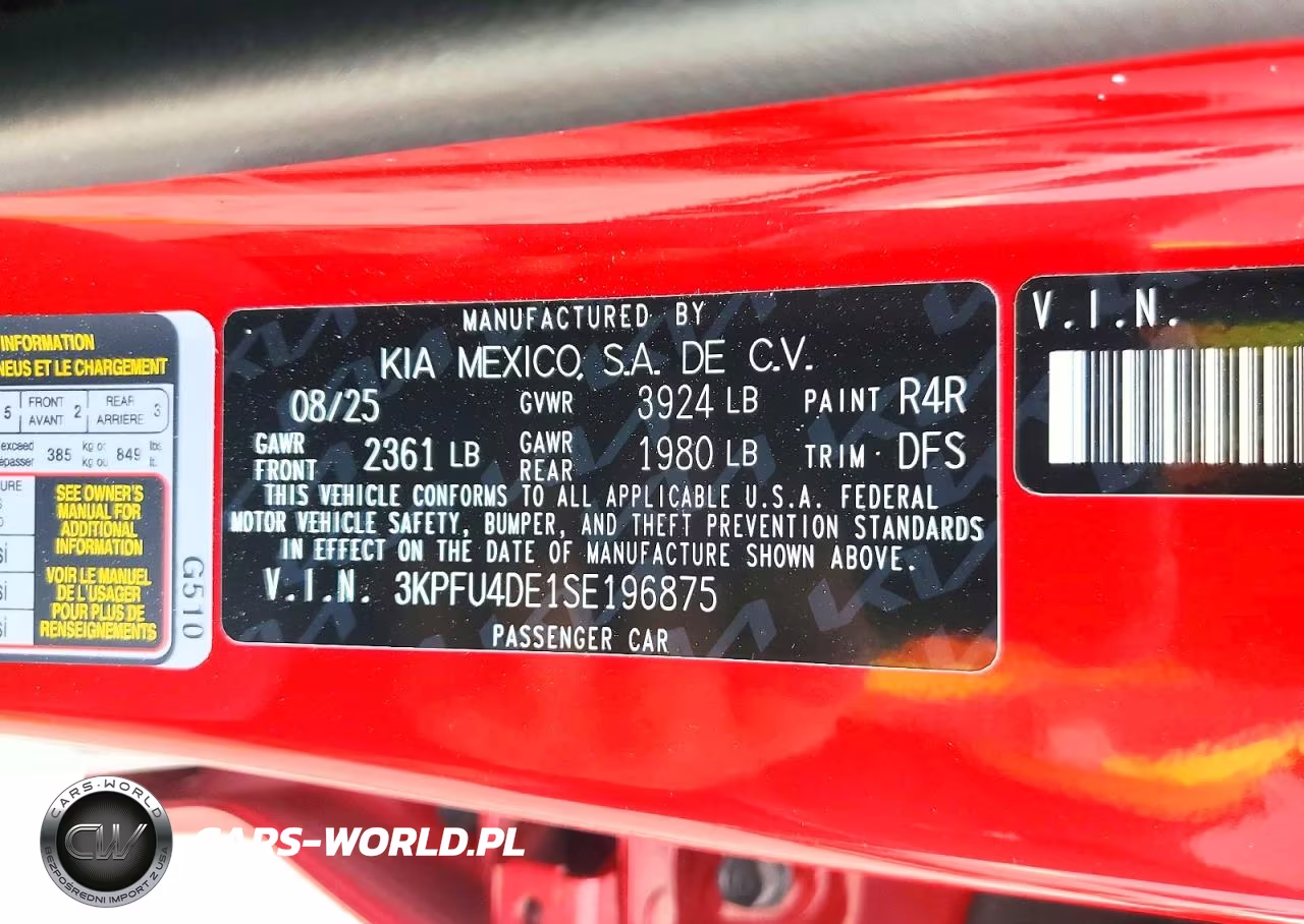 2025 Kia K4 Ex VIN:3KPFU4DE1SE196875 - 13