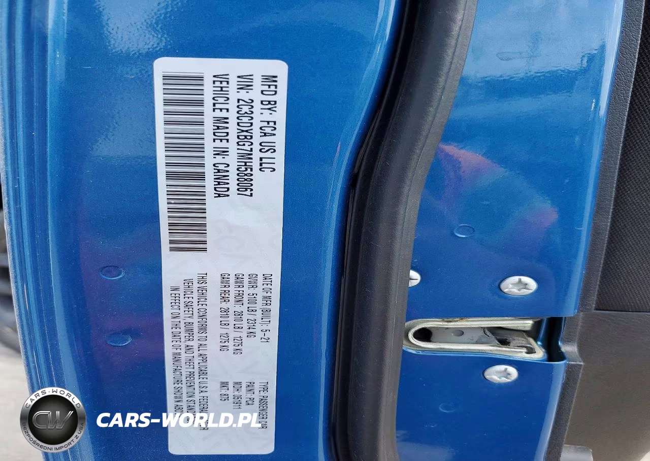 2021 Dodge Charger Sxt VIN:2C3CDXBG7MH588067 - 12