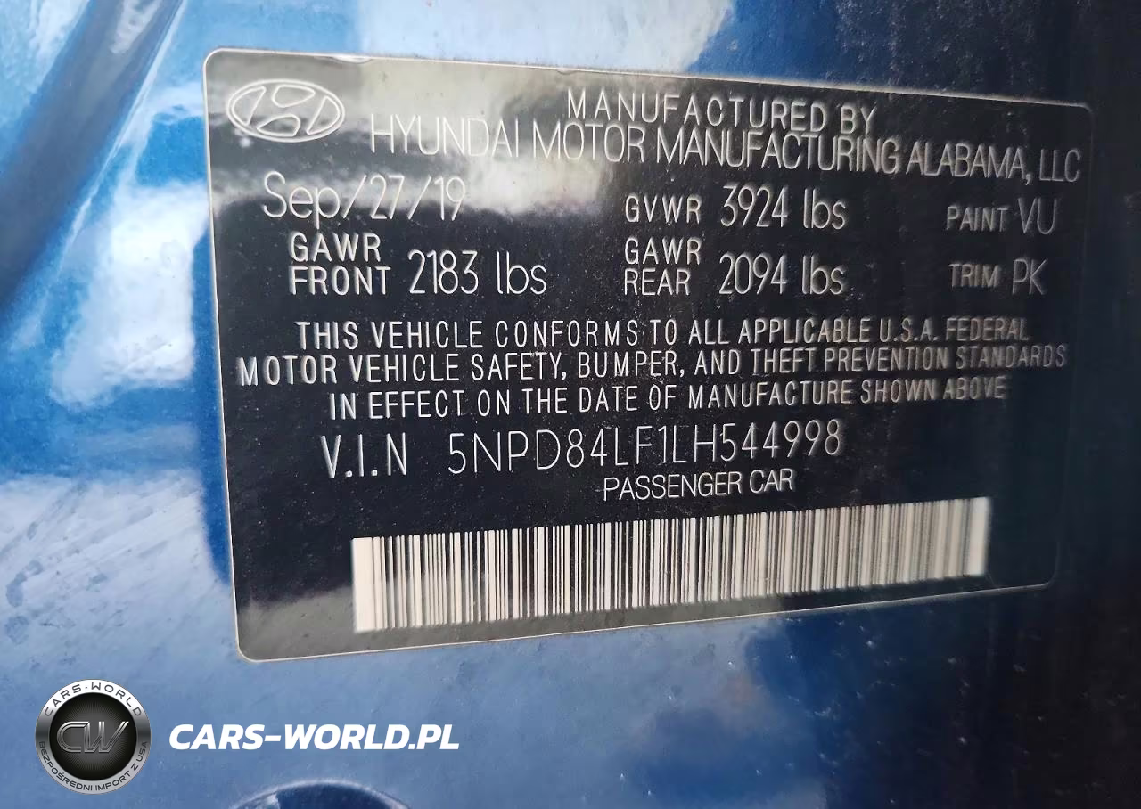 2020 Hyundai Elantra Sel VIN:5NPD84LF1LH544998 - 13