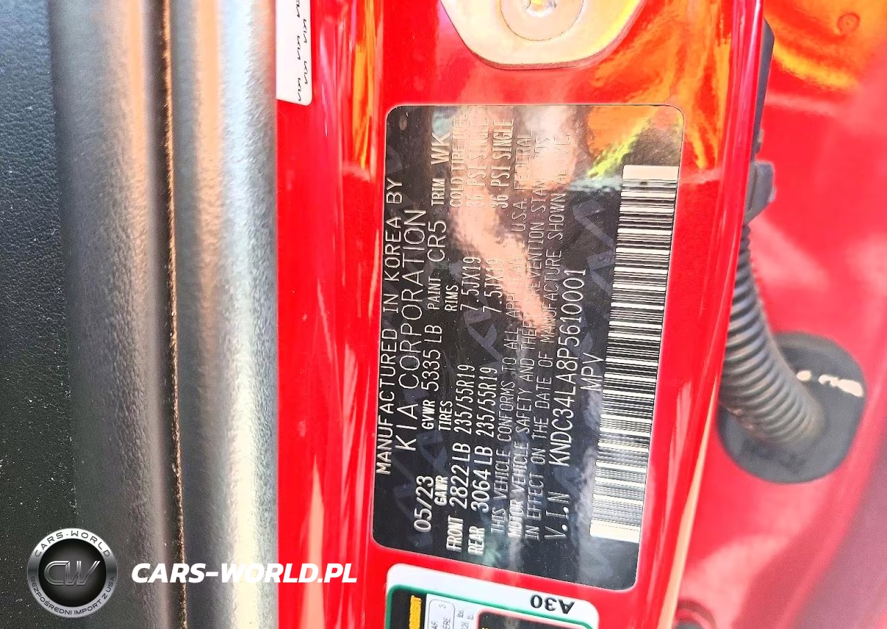 2023 Kia Ev6 Wind VIN:KNDC34LA8P5610001 - 12