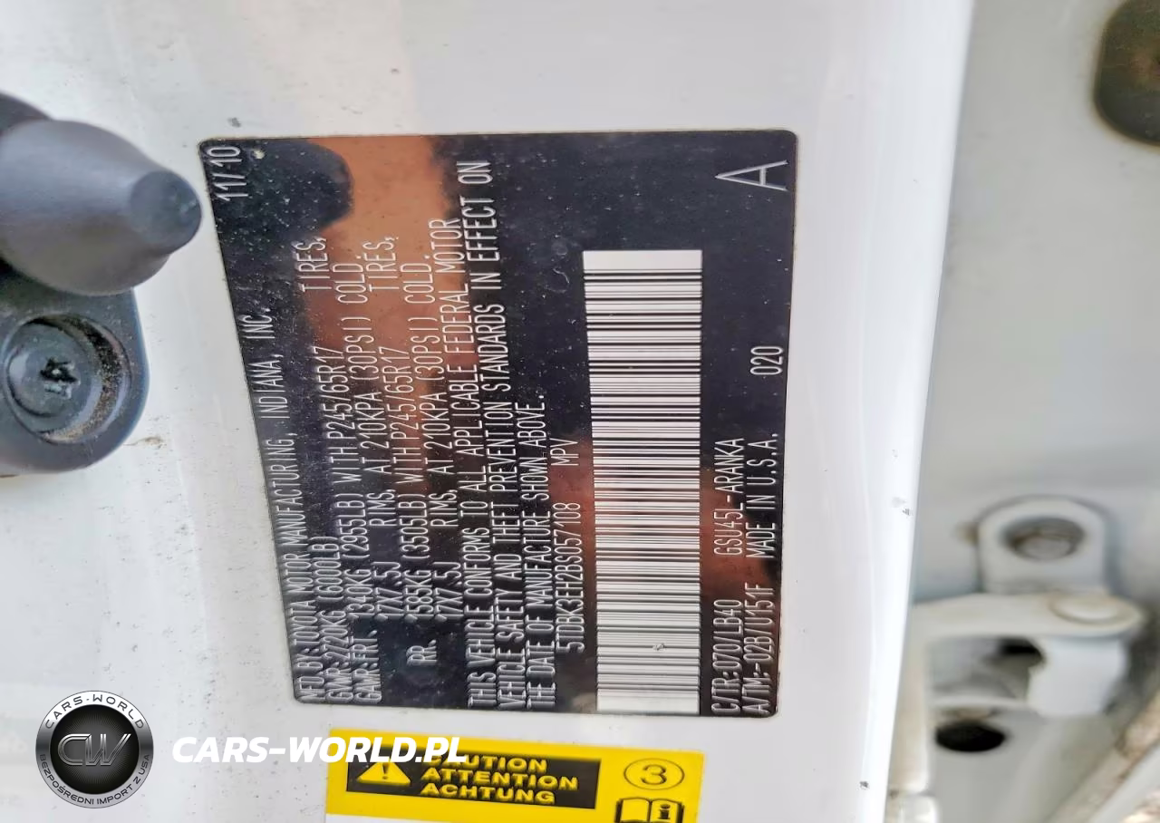 2011 Toyota Highlander Se VIN:5TDBK3EH2BS057108 - 13