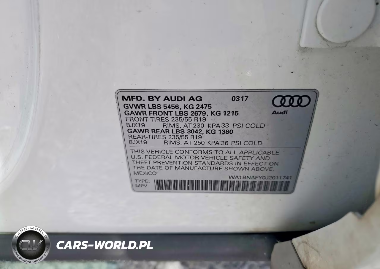 2018 Audi Q5 Premium Plus VIN:WA1BNAFY0J2011741 - 13