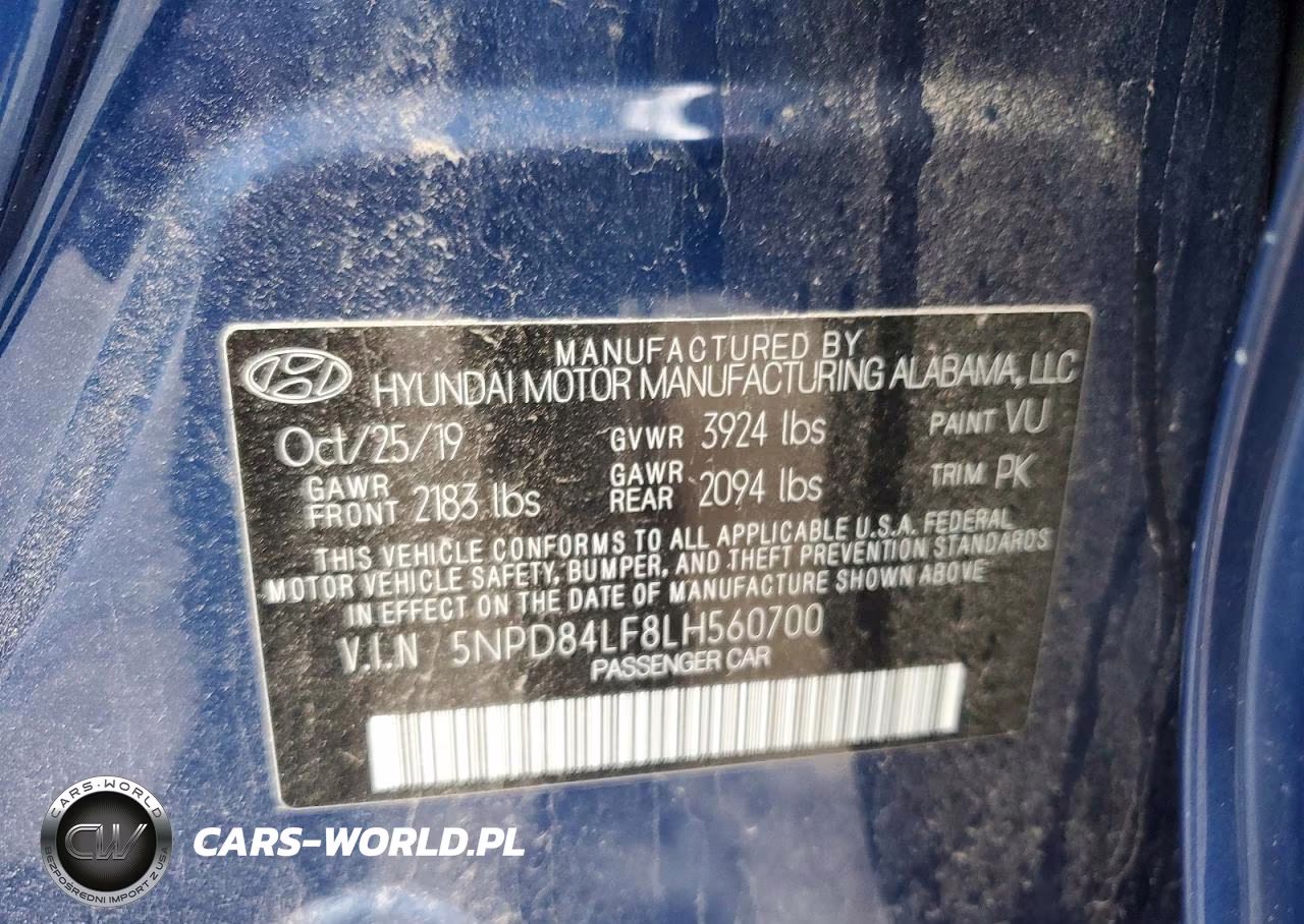 2020 Hyundai Elantra Sel VIN:5NPD84LF8LH560700 - 12