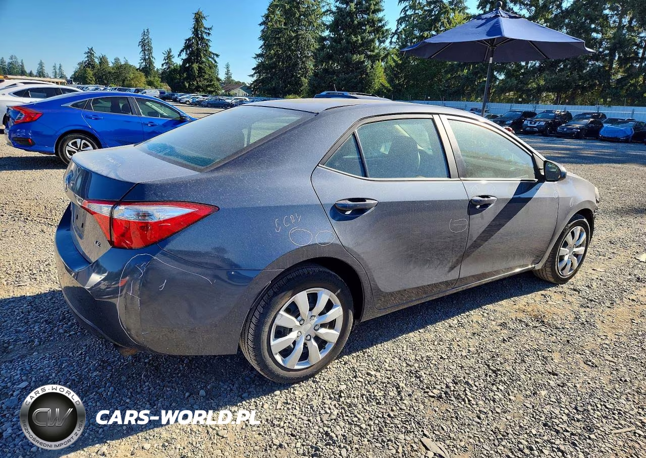 2014 Toyota Corolla Le VIN:5YFBURHE7EP019594 - 3