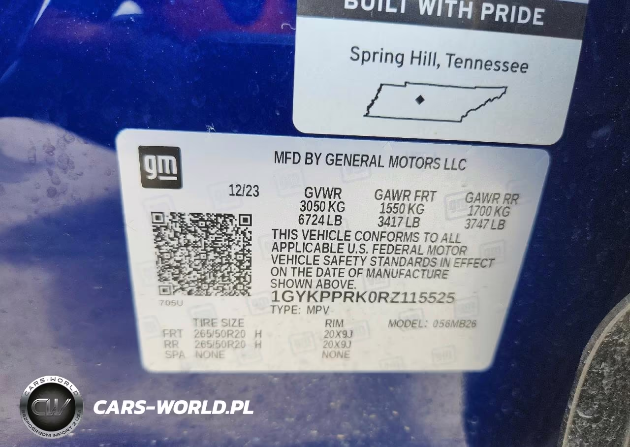 2024 Cadillac Lyriq Luxury VIN:1GYKPPRK0RZ115525 - 13