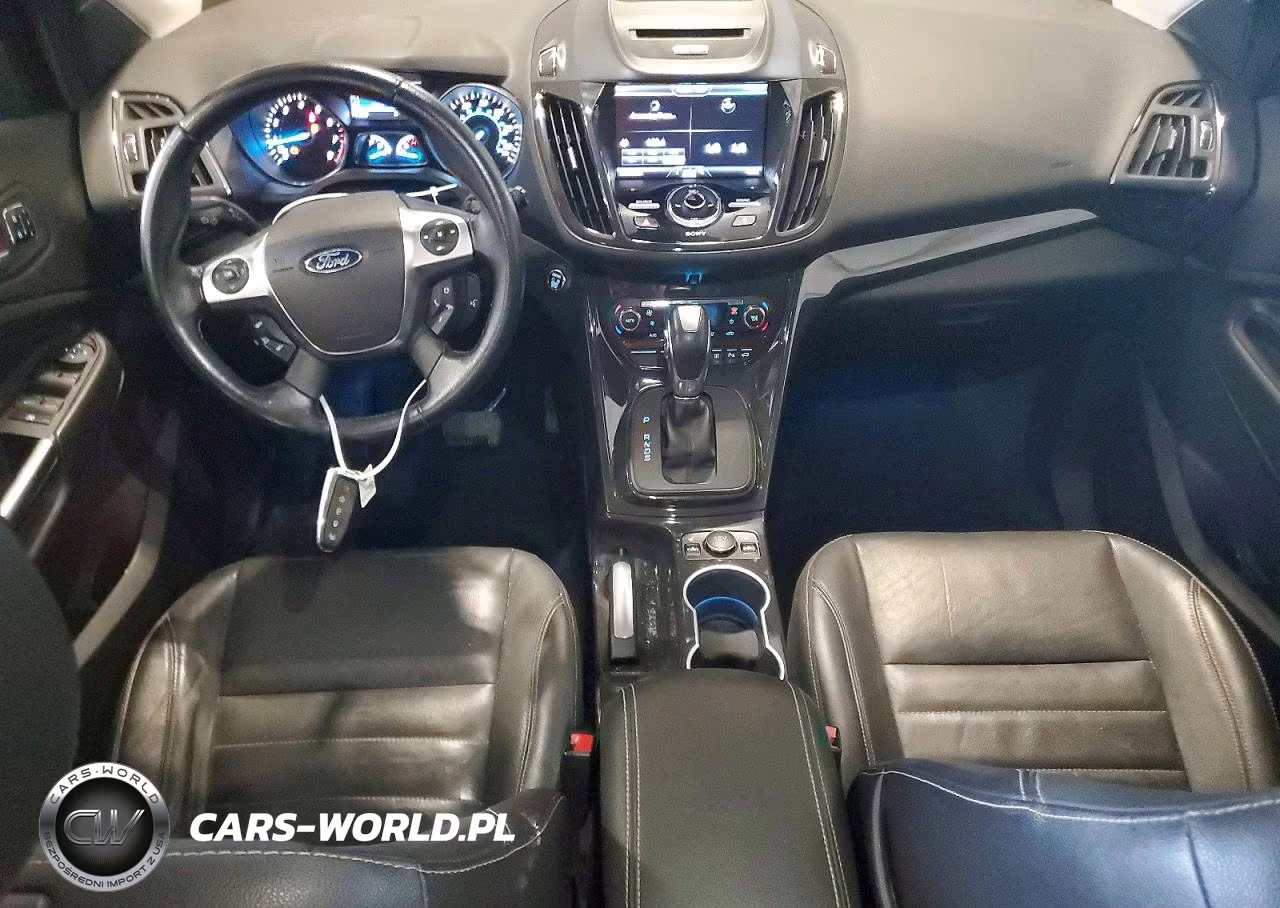 2014 Ford Escape Titanium VIN:1FMCU9J9XEUC37514 - 8