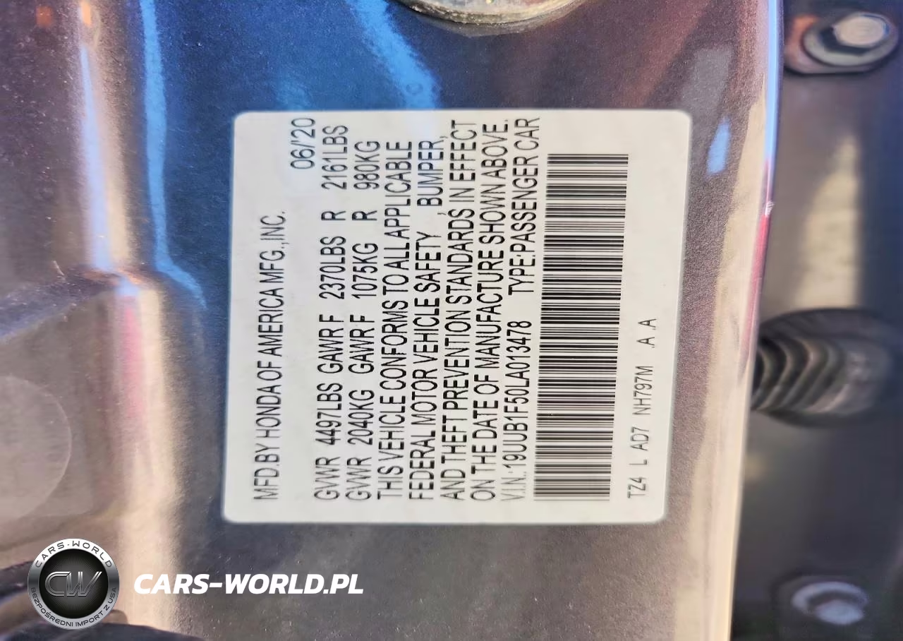 2020 Acura Tlx Technology VIN:19UUB1F50LA013478 - 12