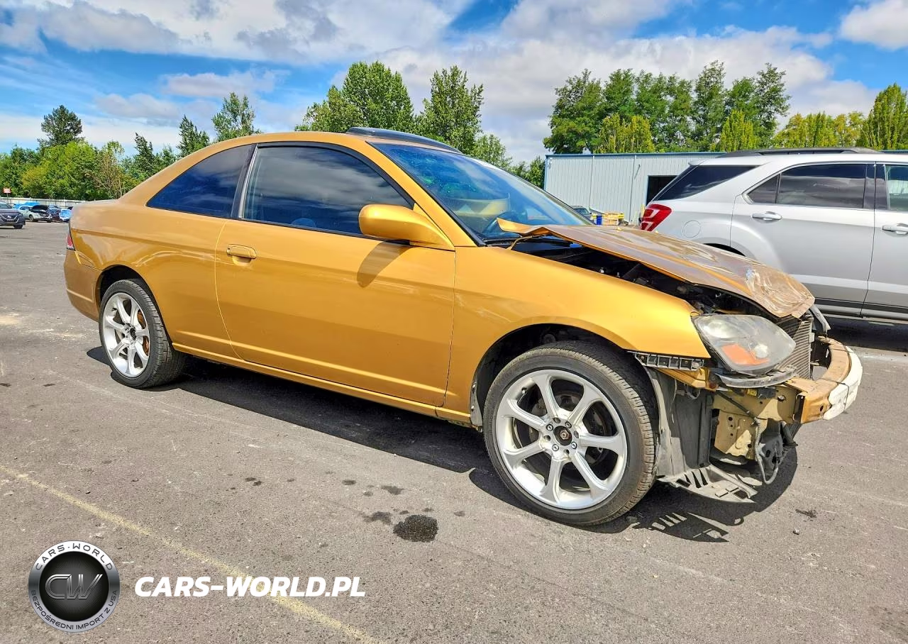 2001 Honda Civic Si VIN:1HGEM21901L016395 - 4