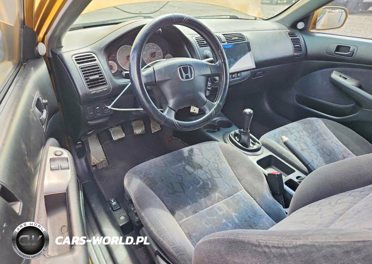 2001 Honda Civic Si VIN:1HGEM21901L016395 - 8