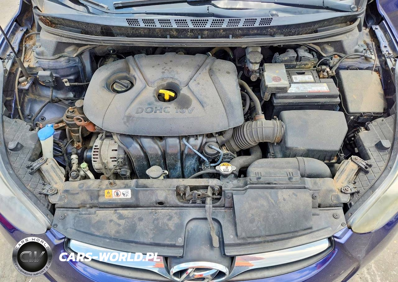 2013 Hyundai Elantra Gls VIN:5NPDH4AE0DH321203 - 11