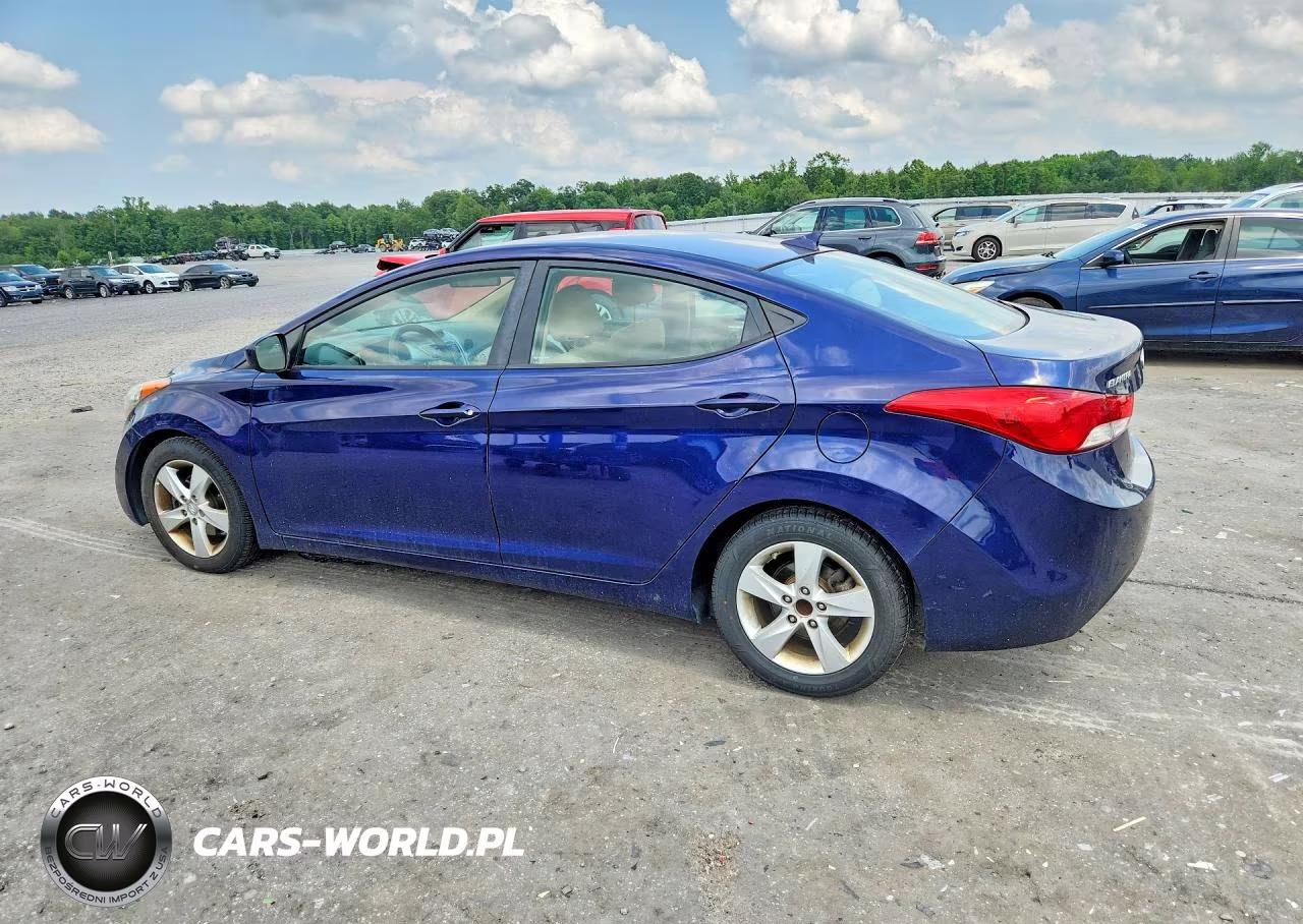 2013 Hyundai Elantra Gls VIN:5NPDH4AE0DH321203 - 2