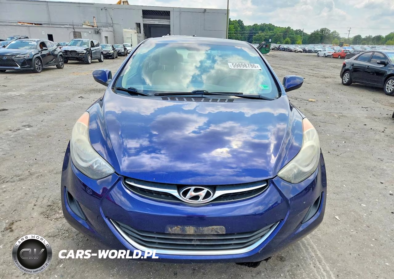 2013 Hyundai Elantra Gls VIN:5NPDH4AE0DH321203 - 5