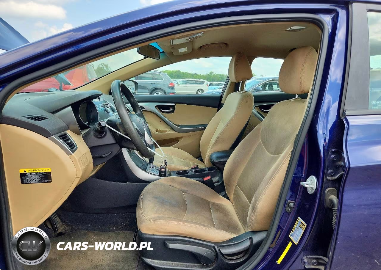 2013 Hyundai Elantra Gls VIN:5NPDH4AE0DH321203 - 7
