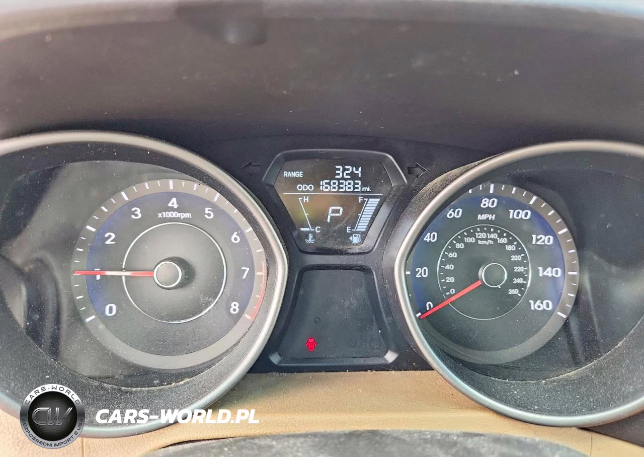 2013 Hyundai Elantra Gls VIN:5NPDH4AE0DH321203 - 9