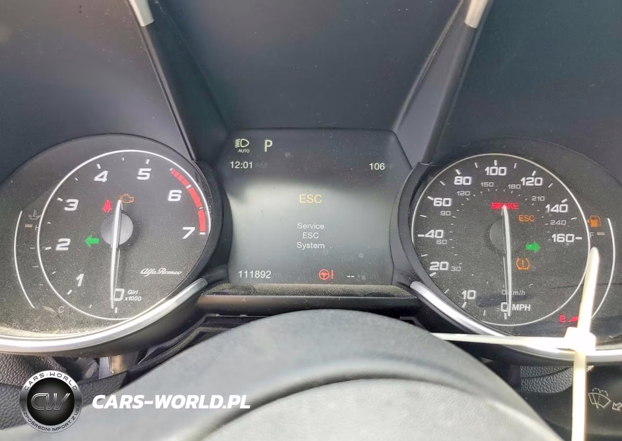 2017 Alfa Romeo Giulia Ti VIN:ZARFAECN0H7545054 - 9