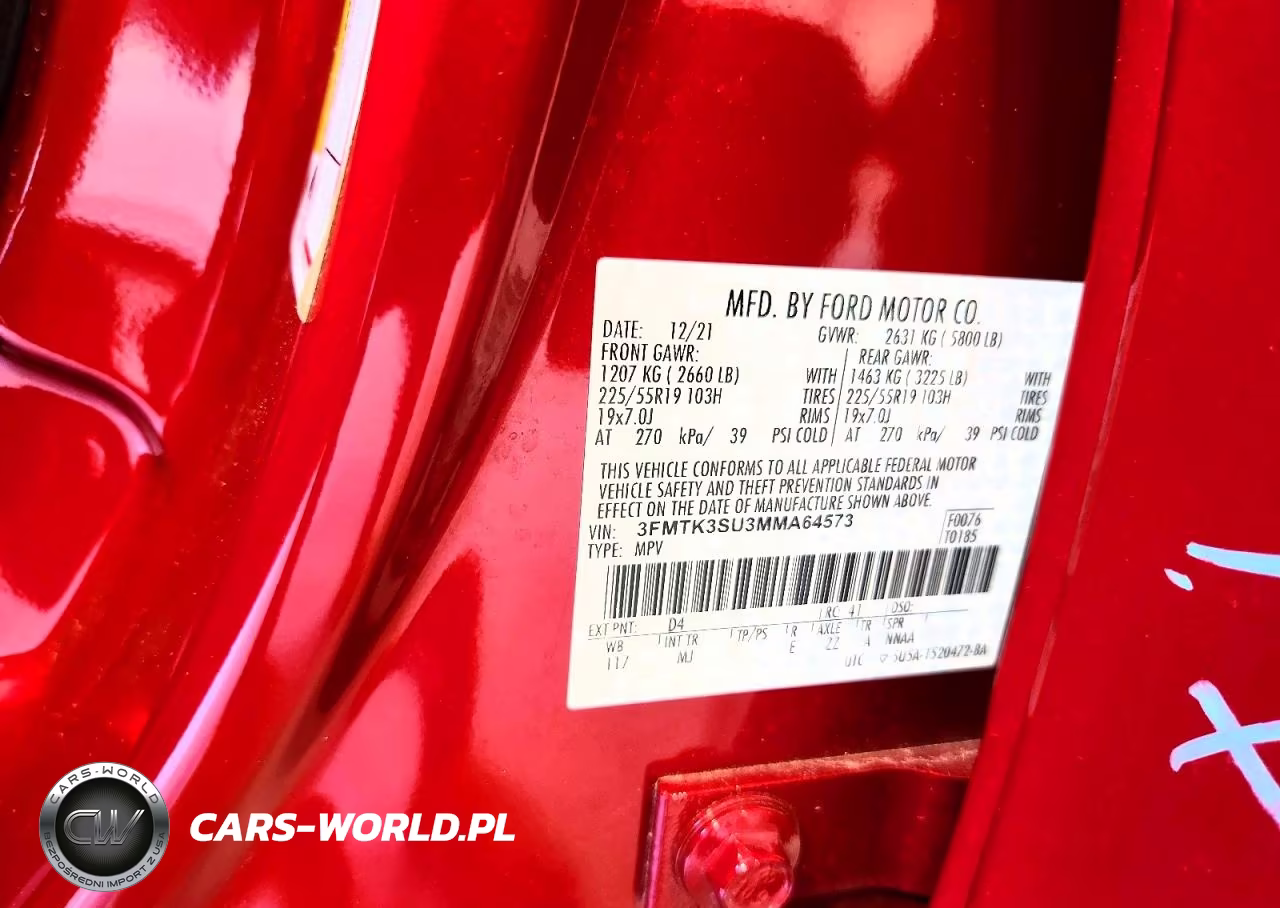 2021 Ford Mustang Mach-E Premium VIN:3FMTK3SU3MMA64573 - 12